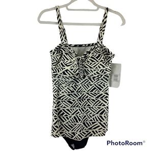 Penbrooke Tummy Control 1-Piece Swimsuit